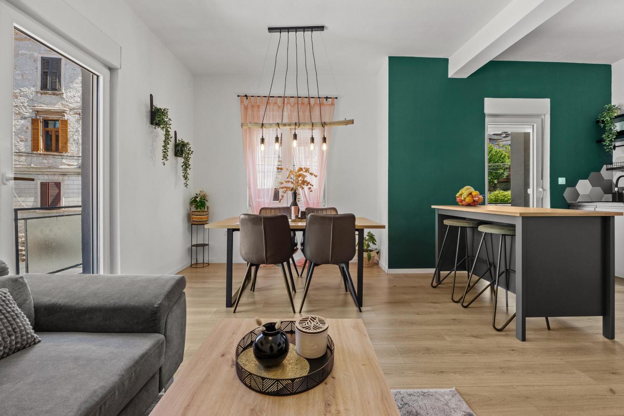 Green Oasis New Apartment بولا المظهر الخارجي الصورة